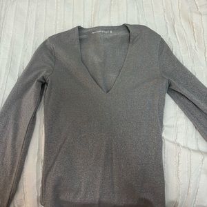 Abercrombie shimmer bodysuit